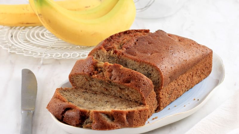 Bolo Fit de Banana e Aveia no Micro-ondas