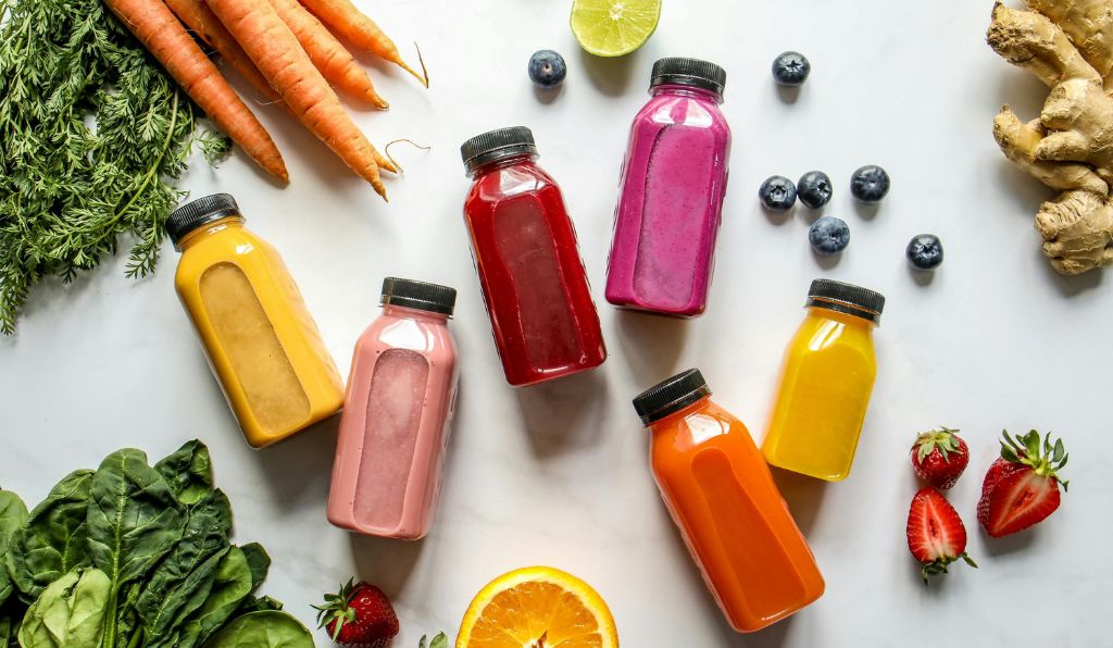 Suco Detox e Energia Matinal